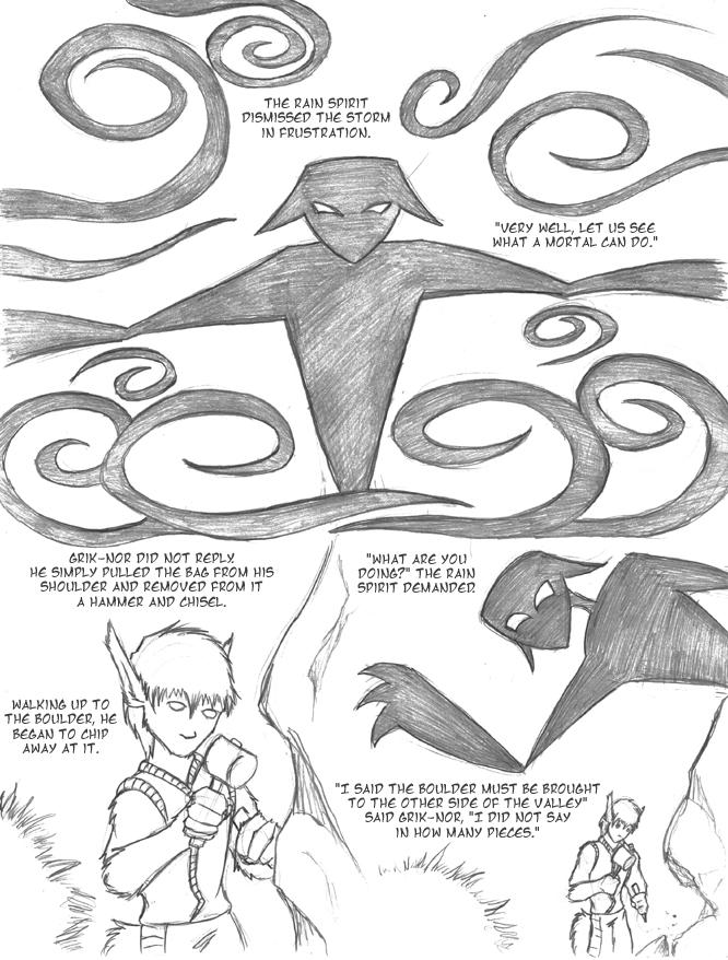 Filler: Grik-Nor and The Rain Spirit Page 7