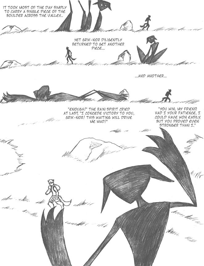 Filler: Grik-Nor and the Rain Spirit - Page 8