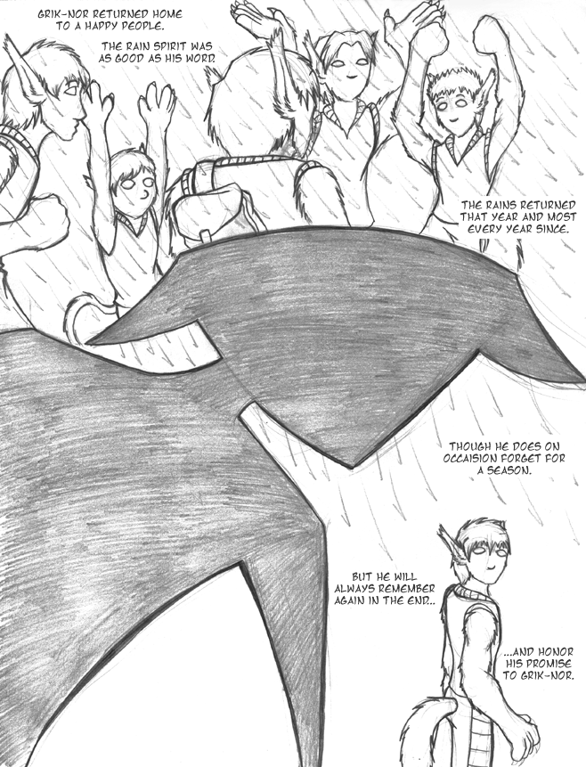Grik-Nor and the Rain Spirit Page 9