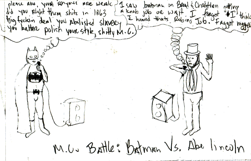 M.C. Battle: Batman vs. Abe Lincoln