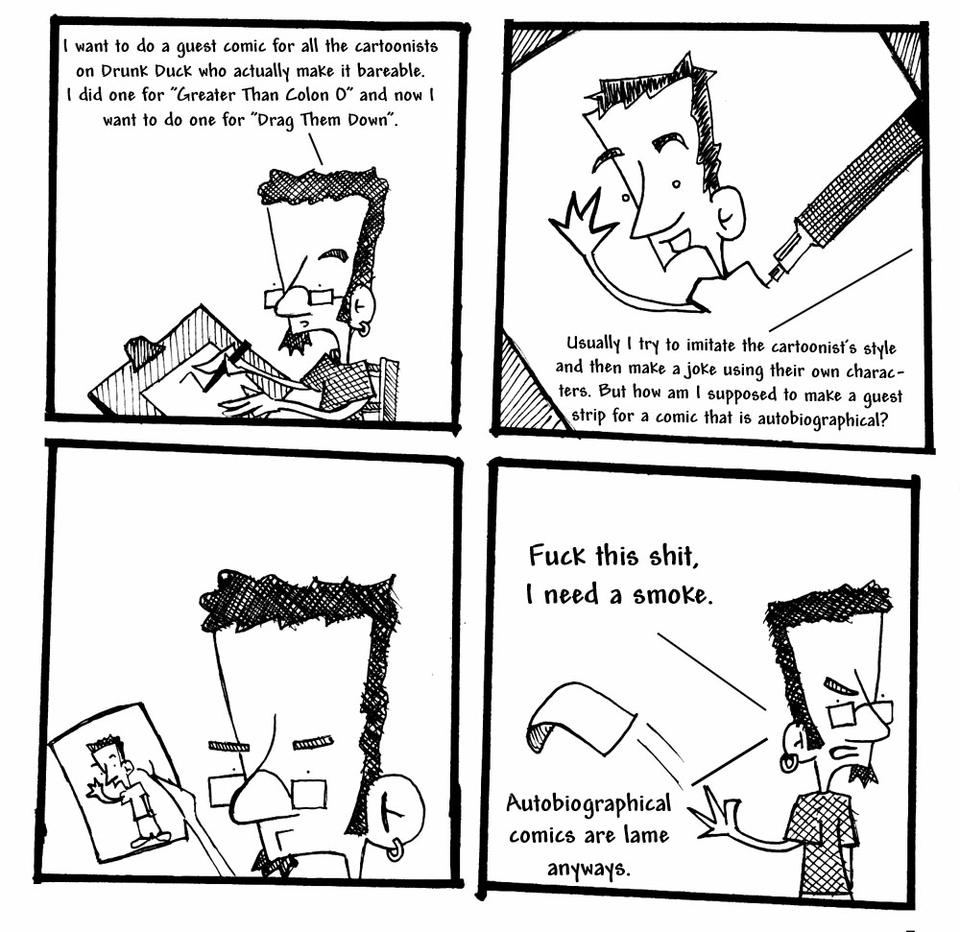 guest comic from keegan of 'Shiny Things'