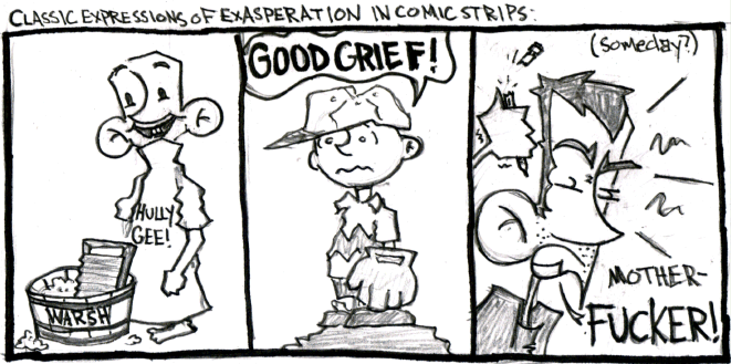 10/18/6 -classic comic strip expressions-