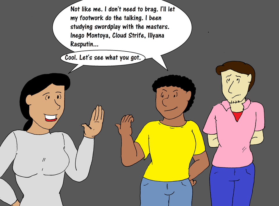 Both Alike in Dignity- panel 2