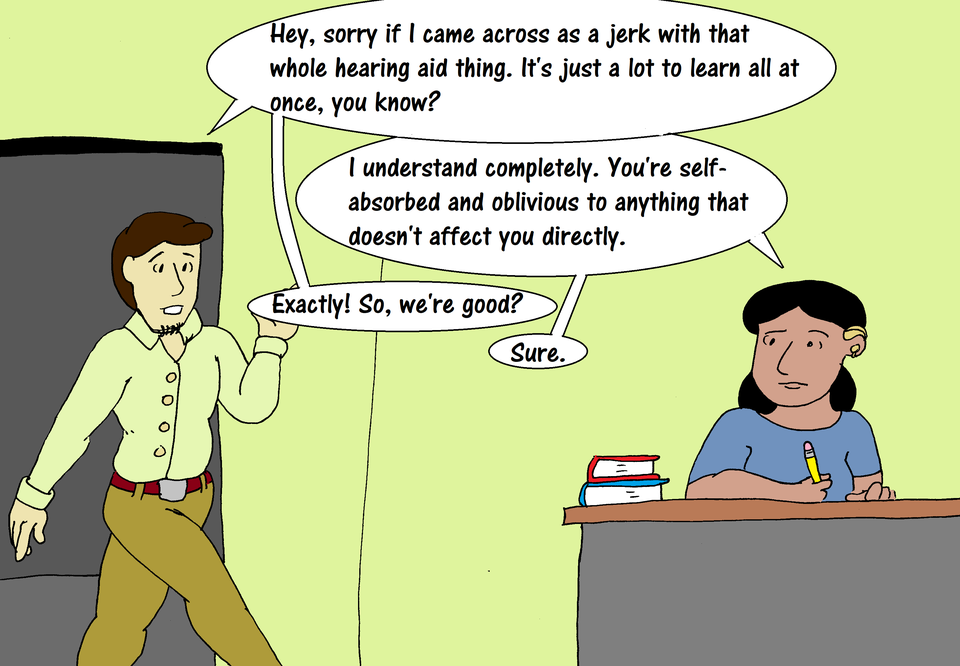 Be Silent That You May Hear- panel 9