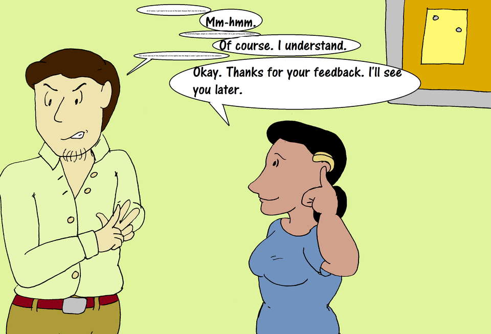 Be Silent That You May Hear- panel 3