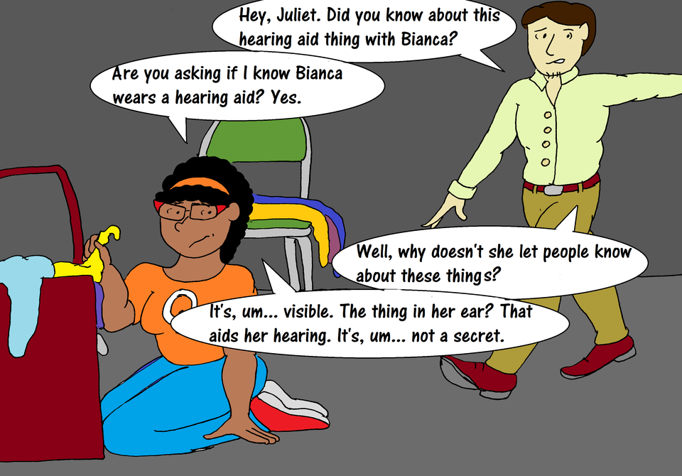 Be Silent That You May Hear- panel 5