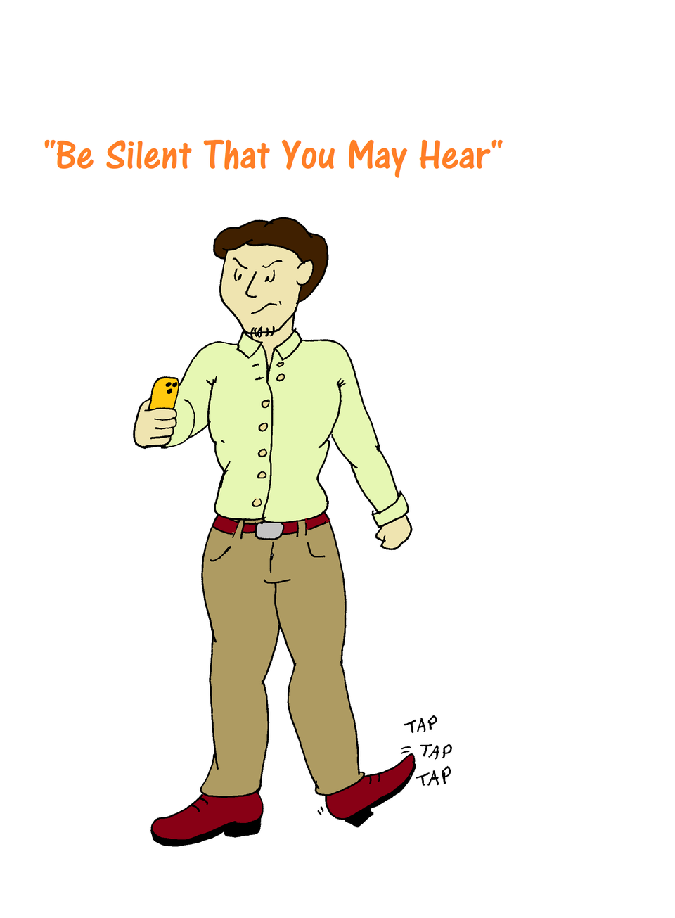 Be Silent That You May Hear- cover