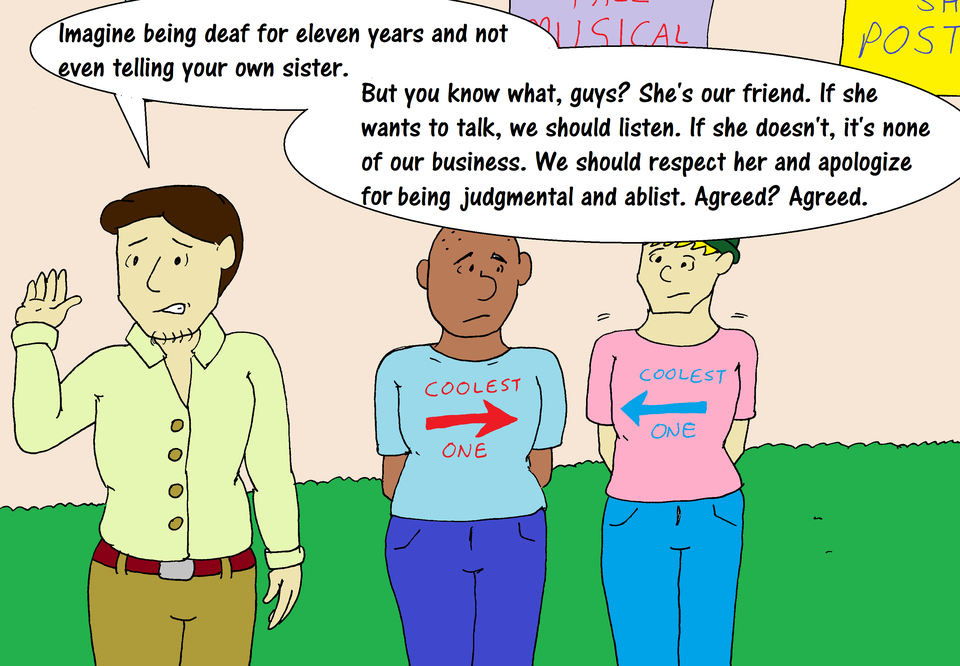 Be Silent That You May Hear- panel 8