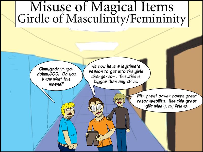 Misuse of Magical Items