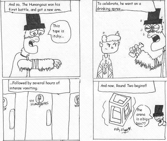 Fightsplosion 1: Round 2: The Gravedigger VS. The Humongous