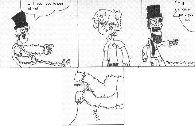 Fightsplosion 1: Round 2: The Gravedigger VS. The Humongous