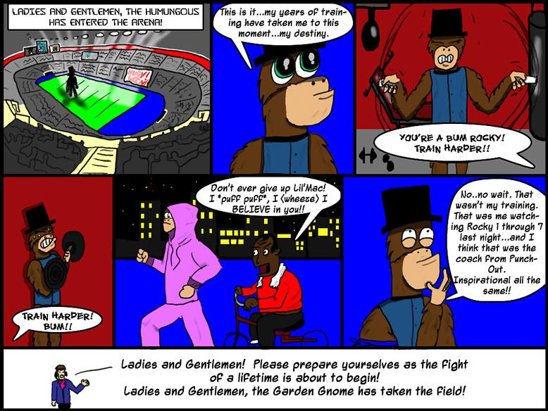 Fightsplosion 1: FINALS - The Humongous VS the Garden Gnome