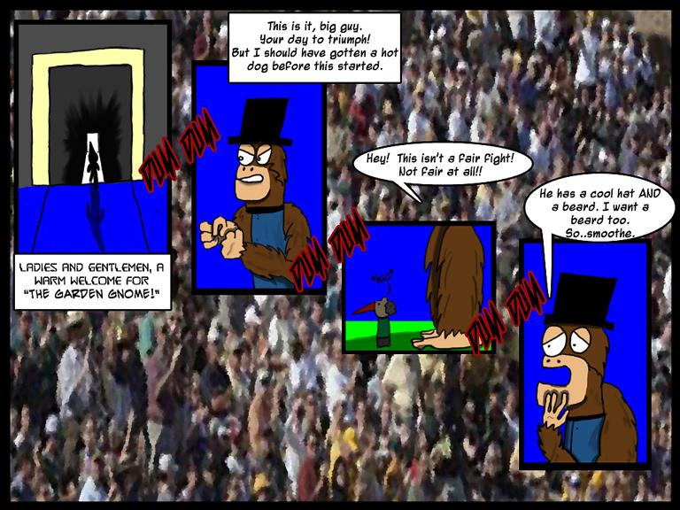 Fightsplosion 1: FINALS - The Humongous VS the Garden Gnome