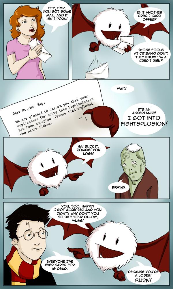 Fightsplosion 2: Round 1- Emp vs Duck Dude