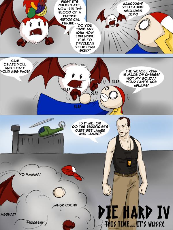 Fightsplosion 2: Round 1- Emp vs Duck Dude