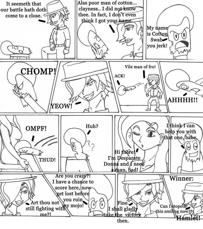 Fightsplosion 2: Round 1 - Hamlet vs Cotton Swab (Finale)