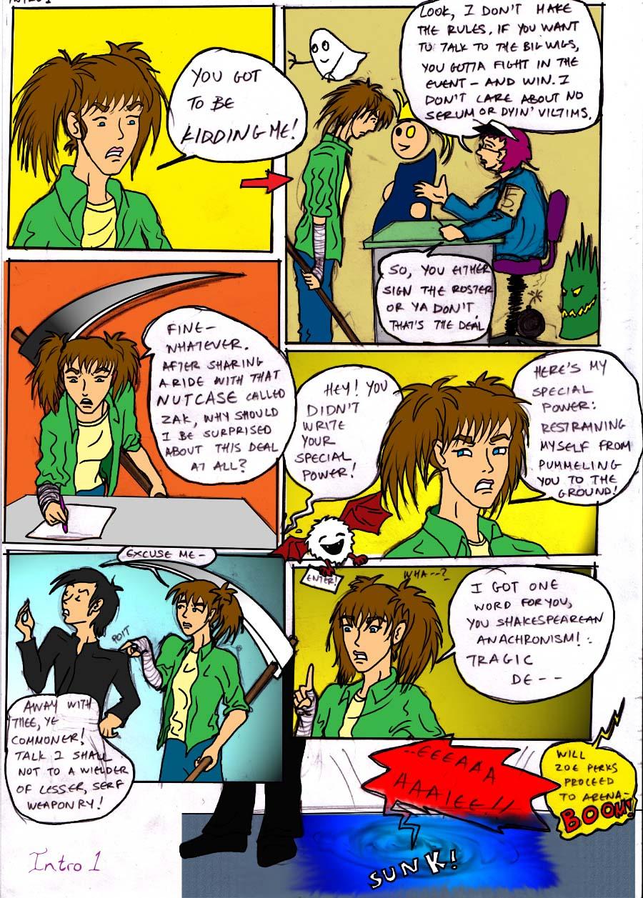 Fightsposion 2: Round 1 - Zoe Perks vs Tasha