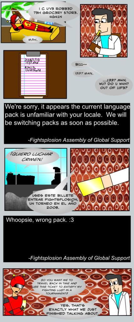 FS3: Round 1 - Dirge vs. L33t M4n