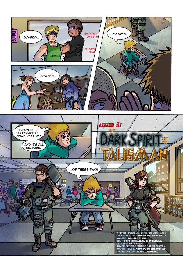 Spirit Legends - Issue 3 - Page 1