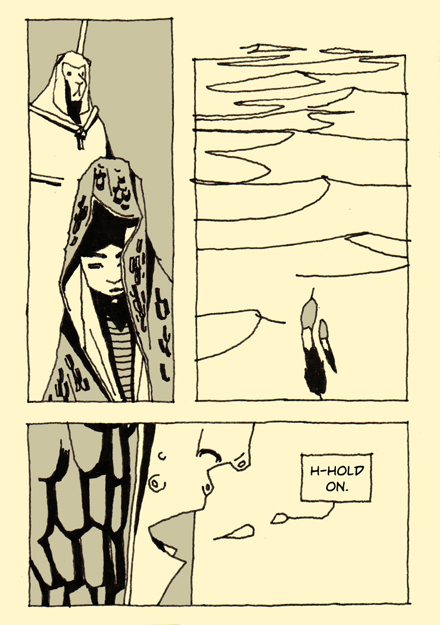 Serpent and Lion in the Desert - 2