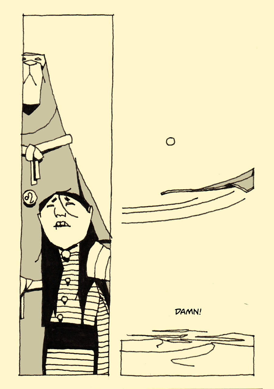 Serpent and Lion in the Desert - 7