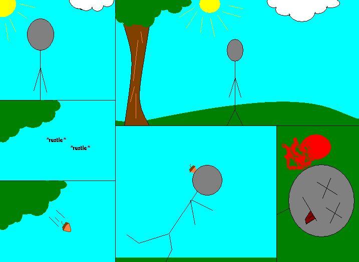 bewar of teh squirrels