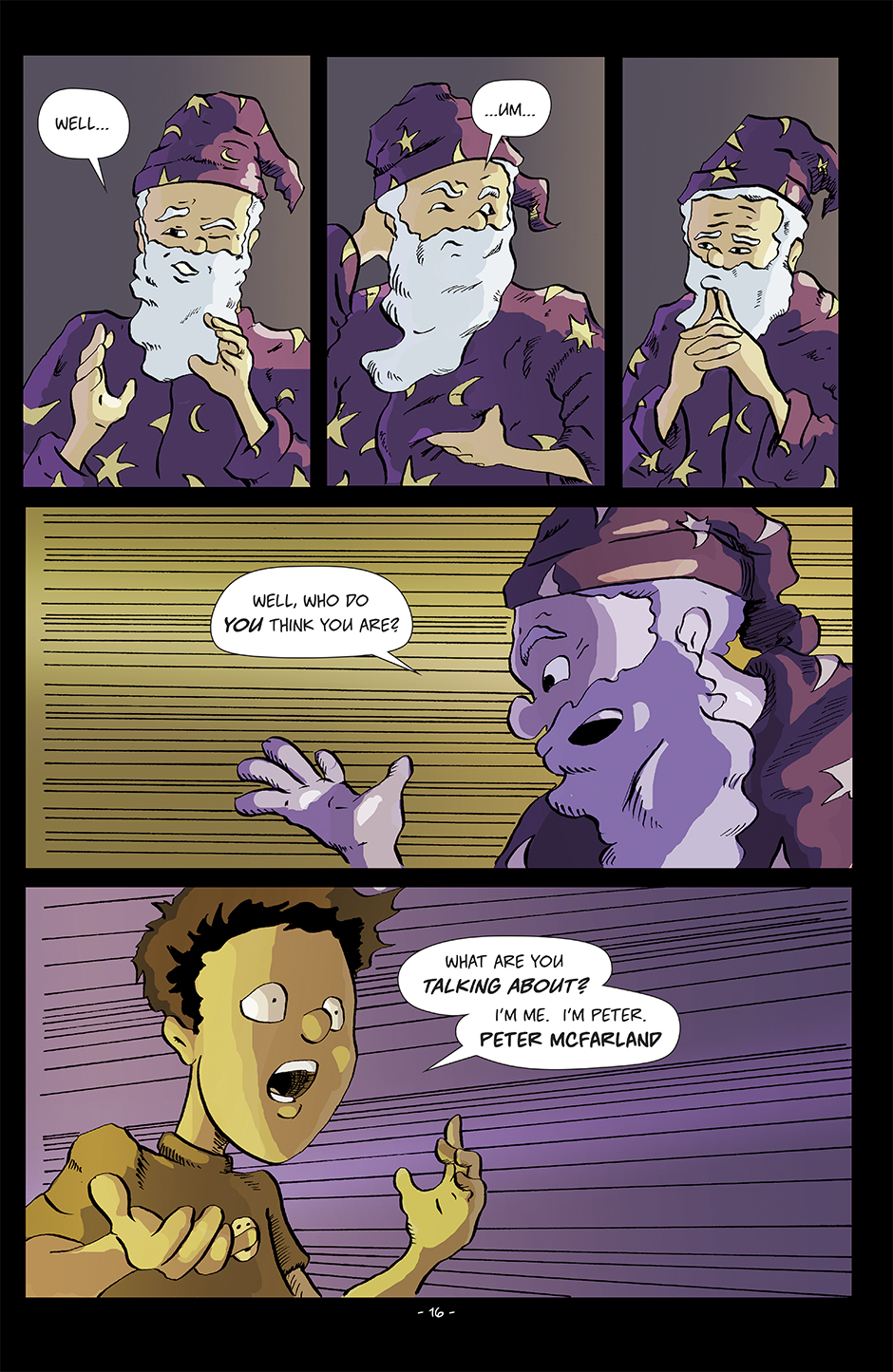 Page 16, Who do you...