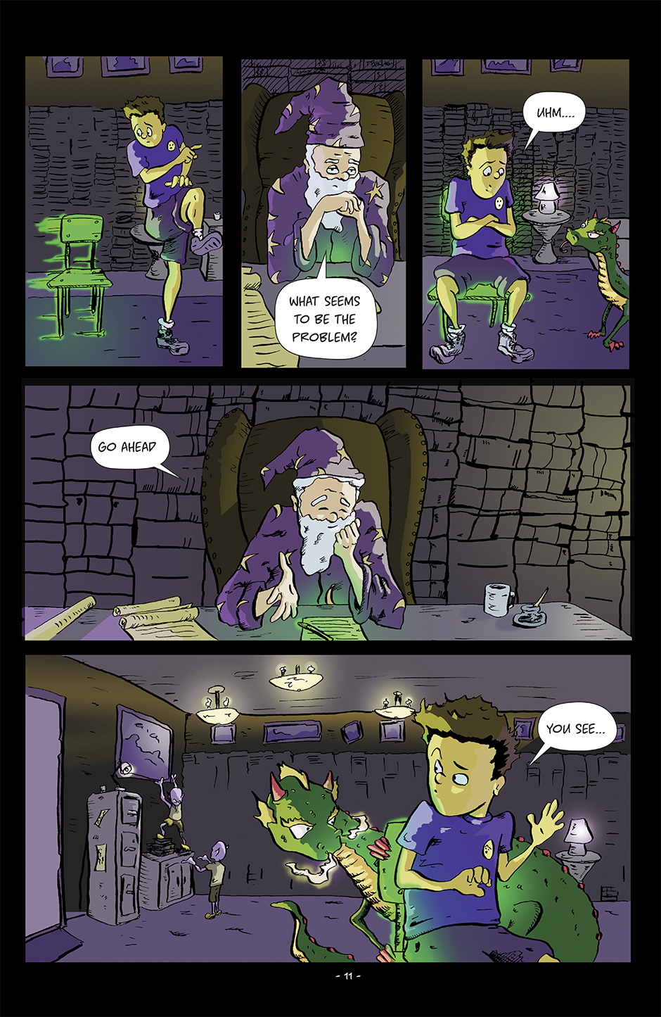Page 11, How can I help?