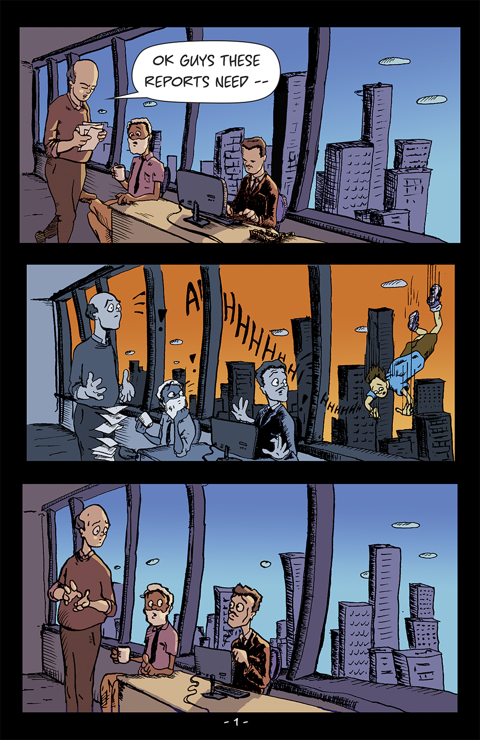 Issue 2, Page 1... Sky Falling