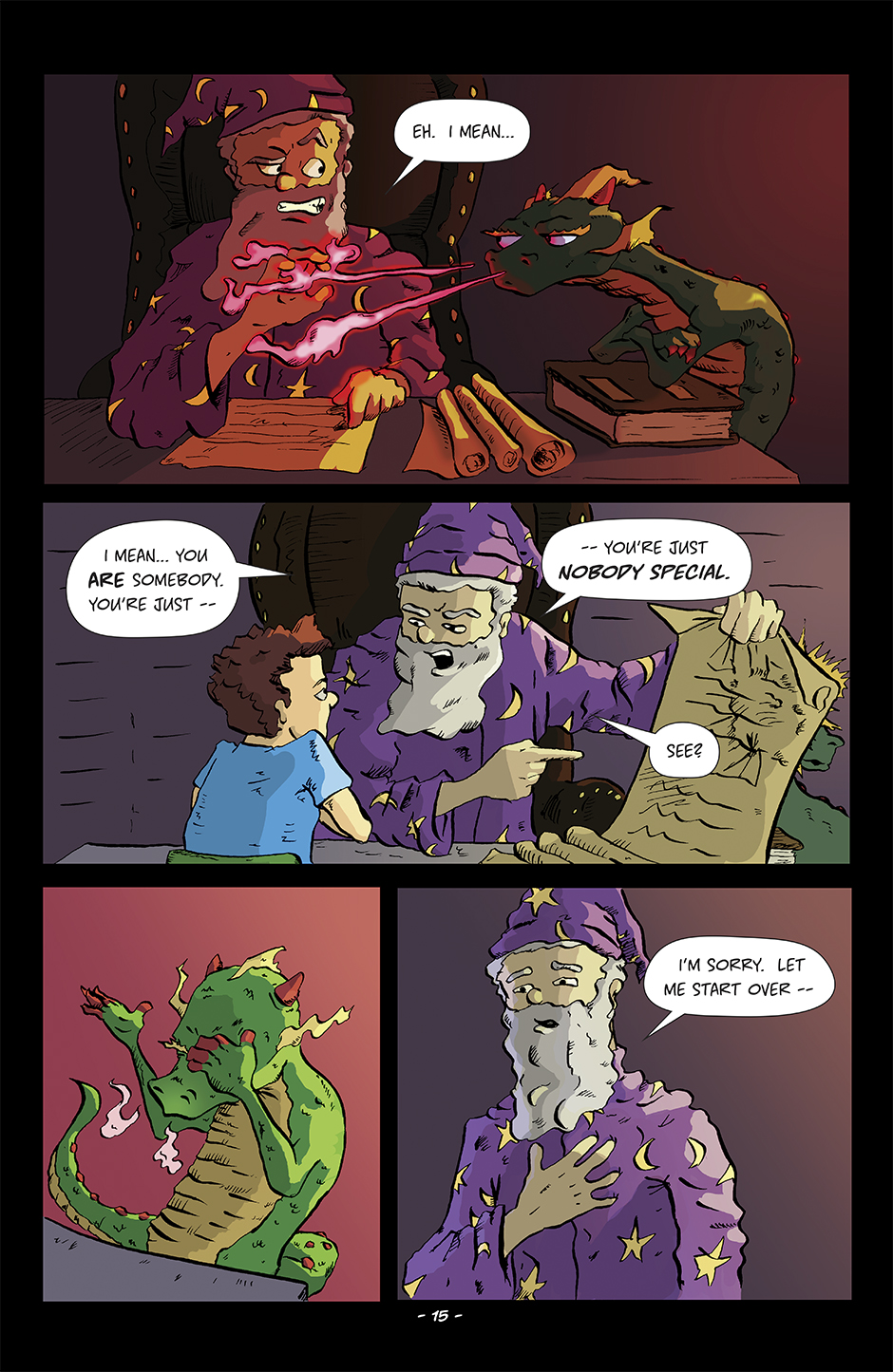 Page 15, I mean....
