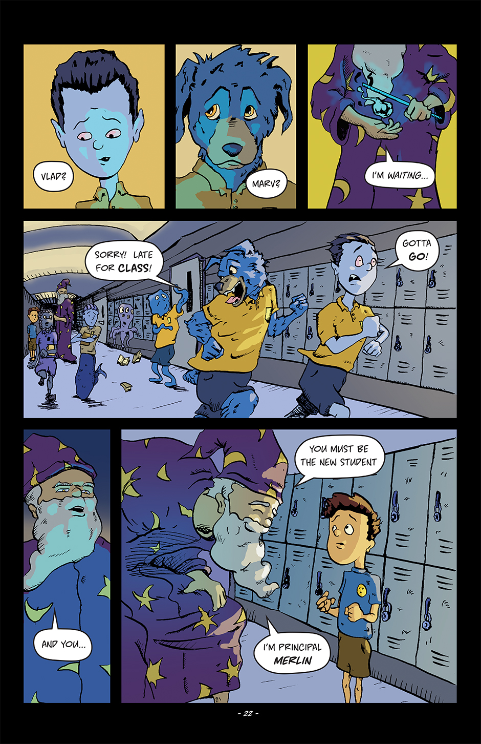 Pg 21 - Late for Class