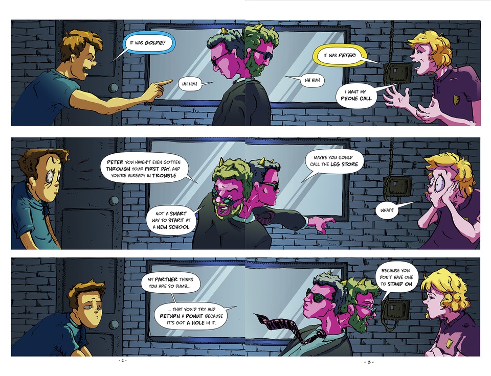 Issue 5, Pages 2 and 3
