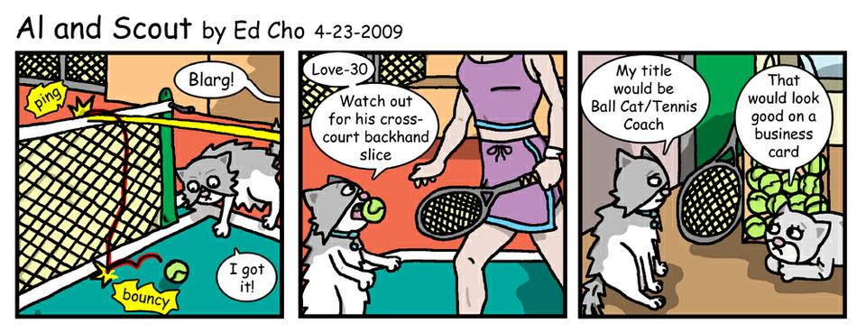 095 Ball Cat/Tennis Coach