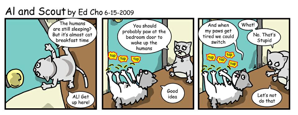 102 Pawing at the Door