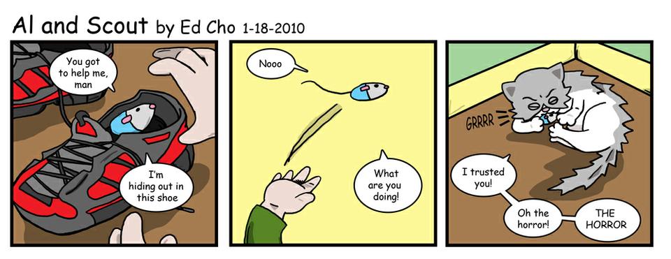 129  Mouse in a Shoe