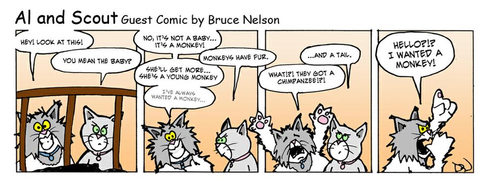 Al and Scout Guest Comic by Bruce Nelson