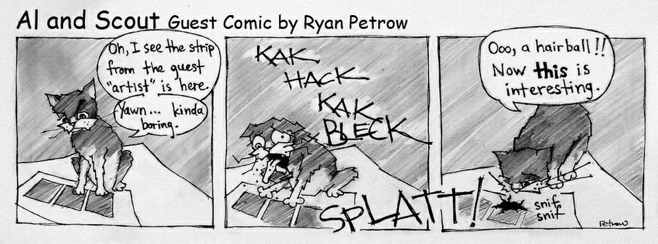 Al and Scout Guest Comic by Ryan Petrow 