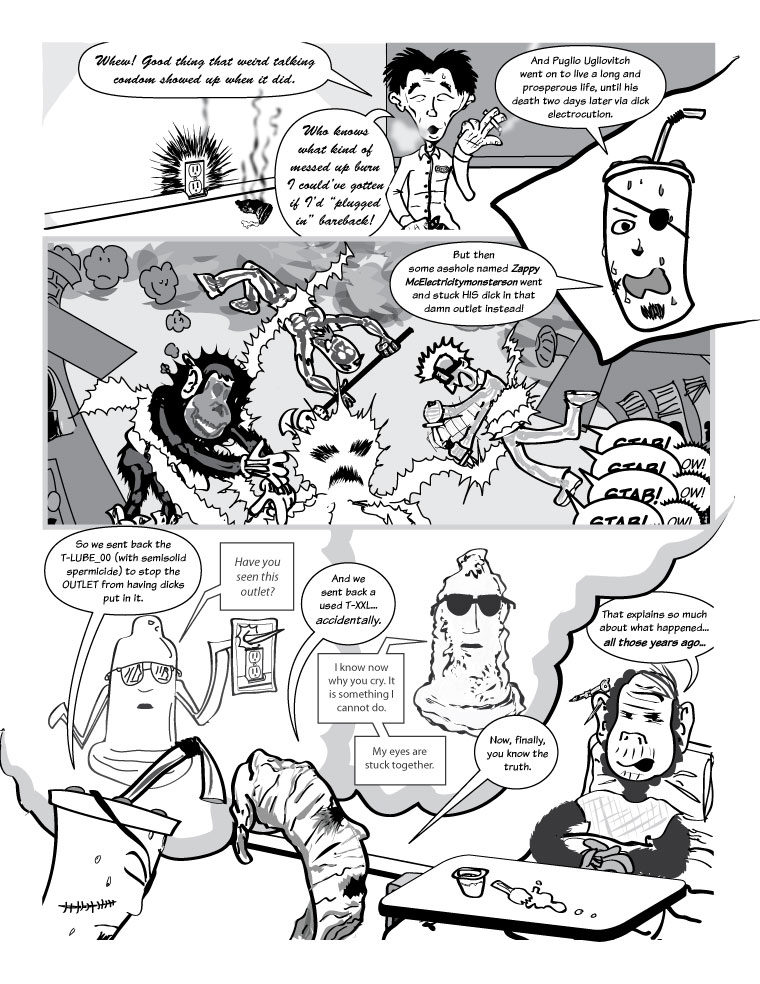 Punk Monkey in Deadly Wednesday pg. 20
