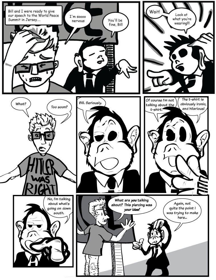 Punk Monkey in Deadly Wednesday pg. 3 Part 2