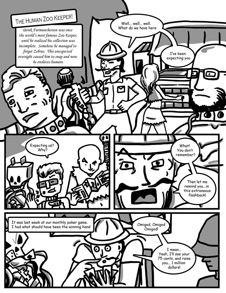 Punk Monkey in Deadly Wednesday pg. 6