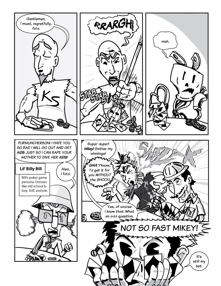 Punk Monkey in Deadly Wednesday pg. 7