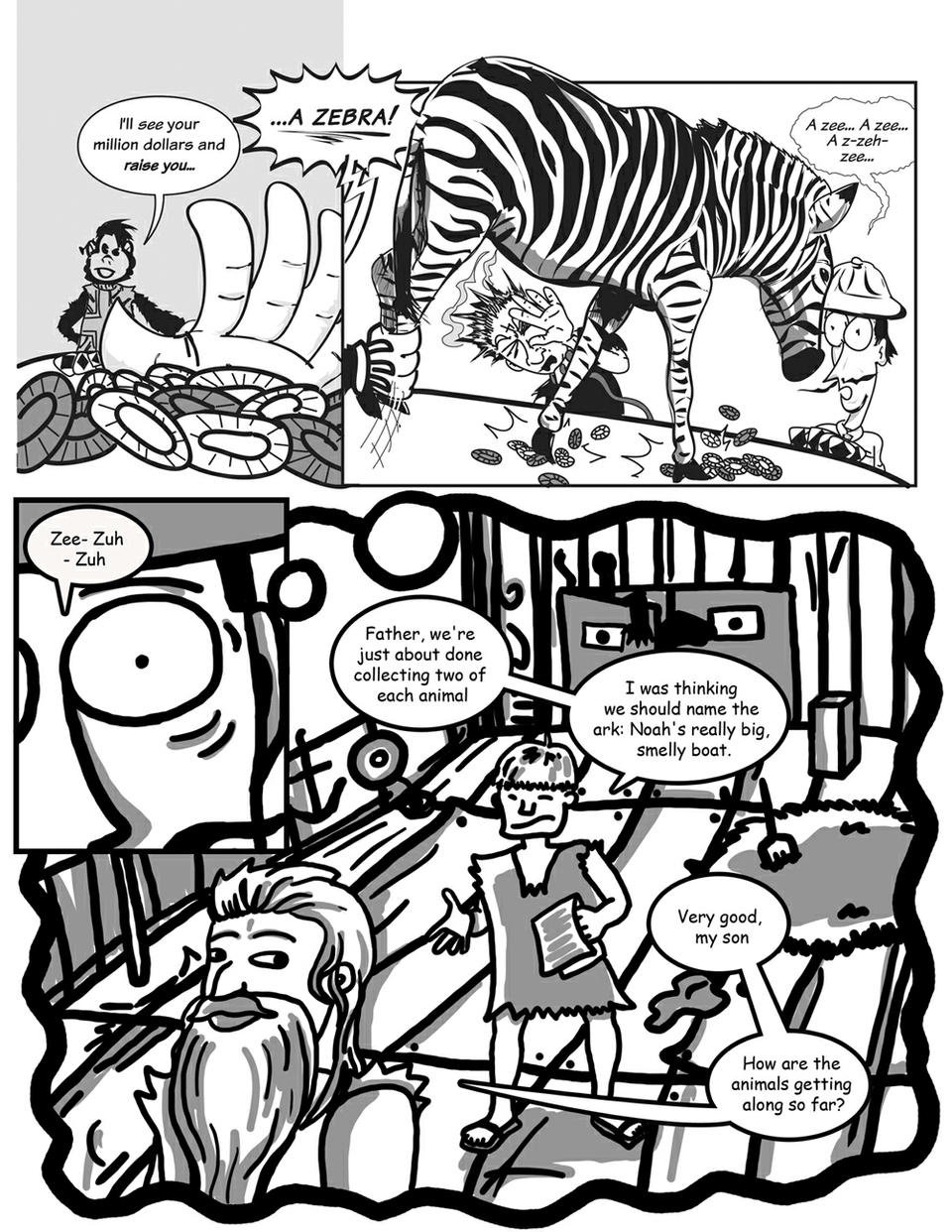 Punk Monkey in Deadly Wednesday pg. 8, pt. 2