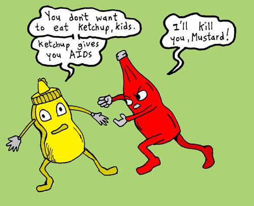 004 Mustard Vs. Ketchup