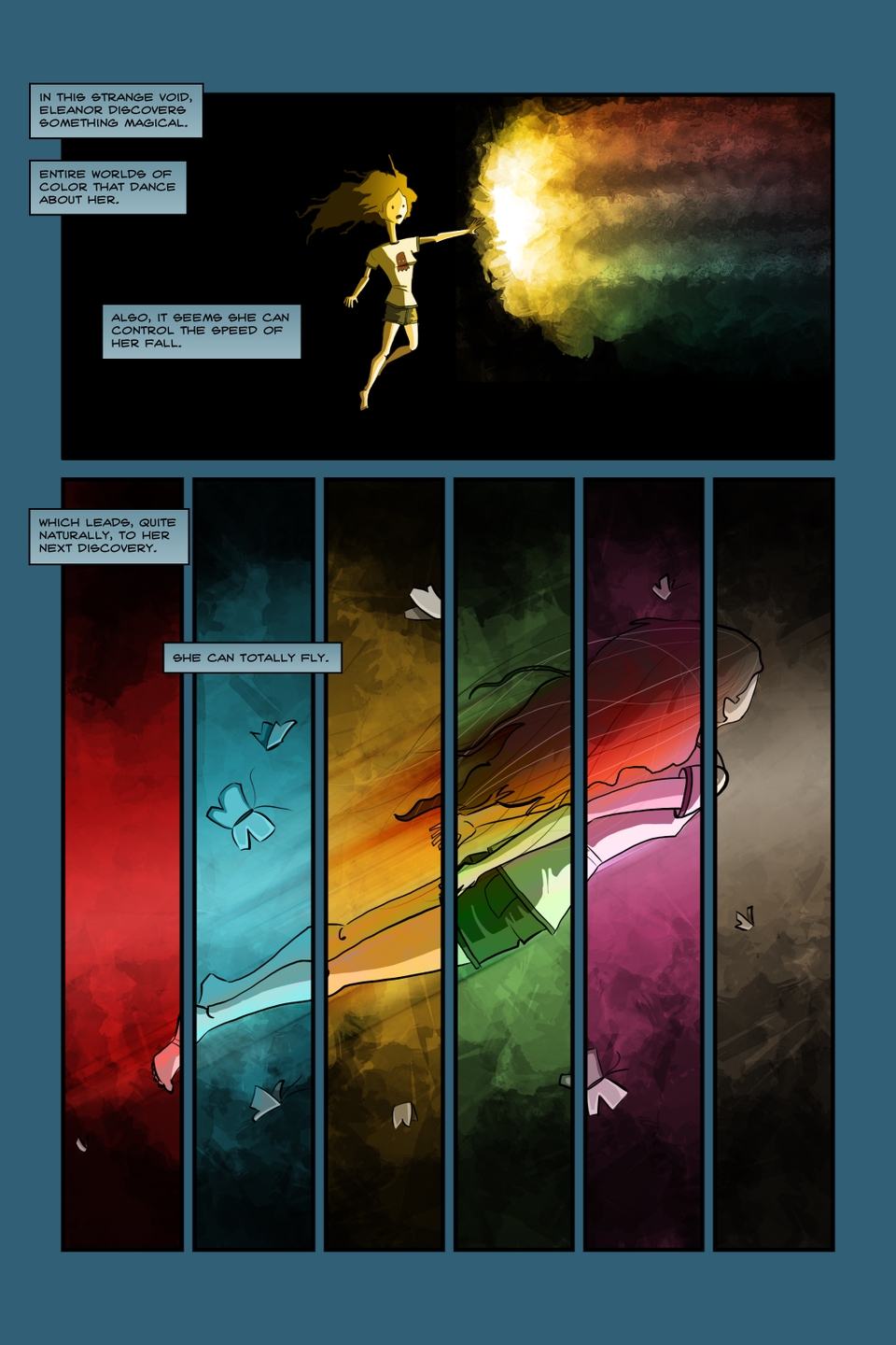 Page 8: The colors.