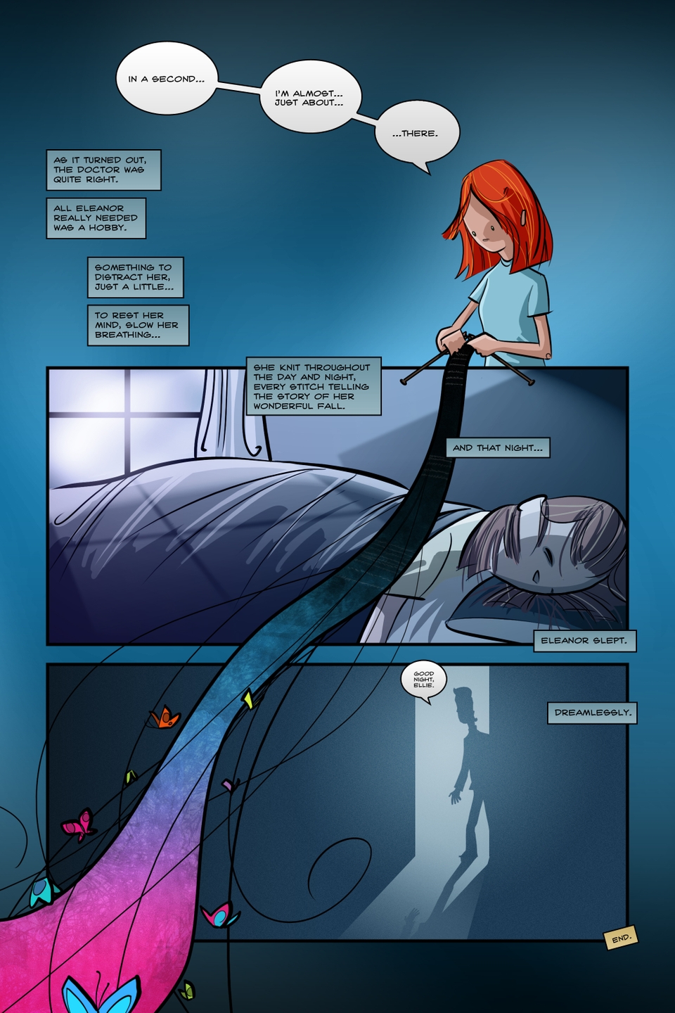 Page 22: Dreamless.