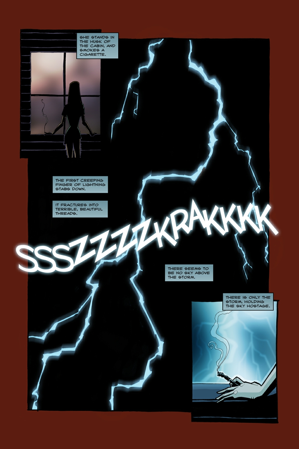 Page 27: The storm.