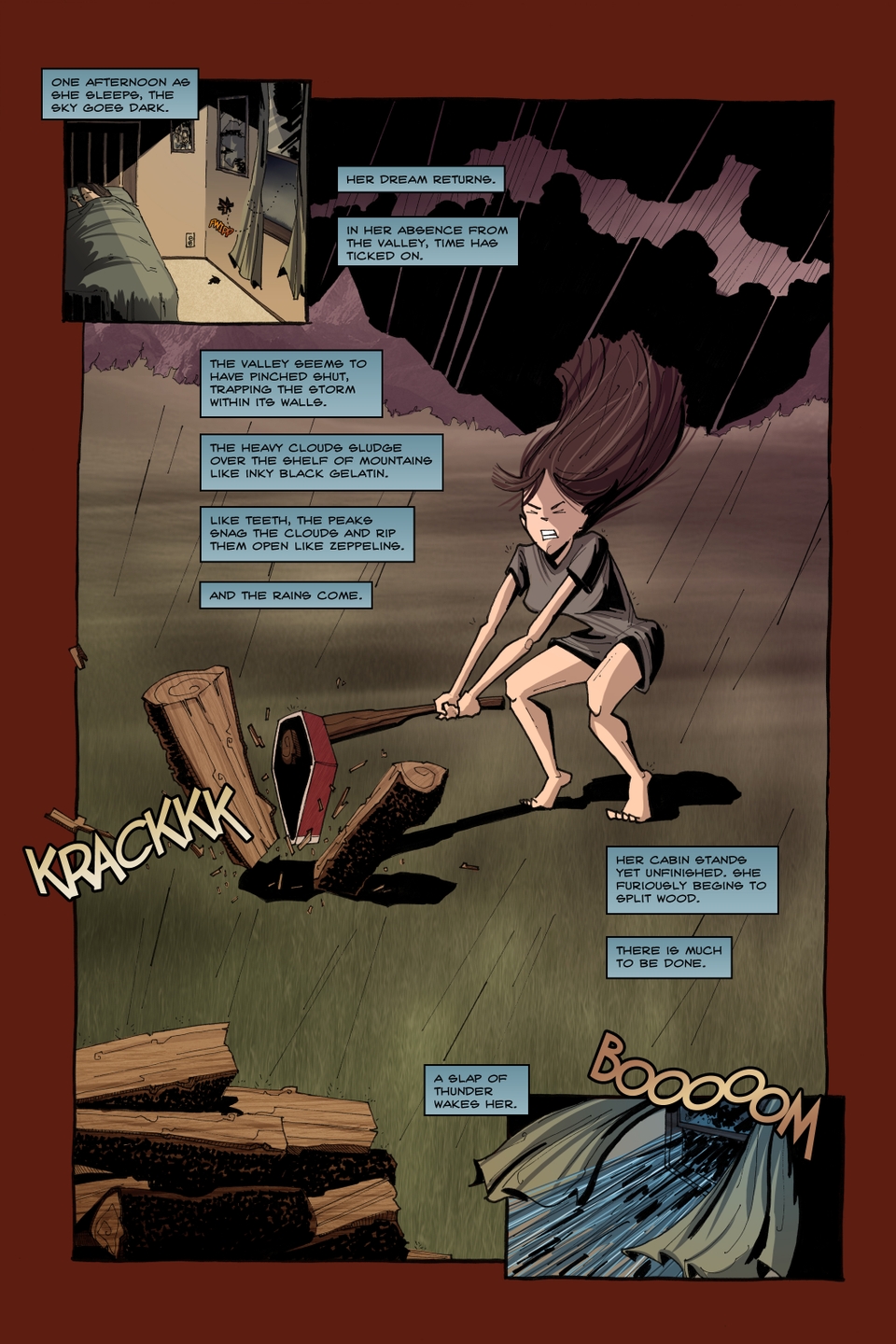 Page 31: Cloudburst.