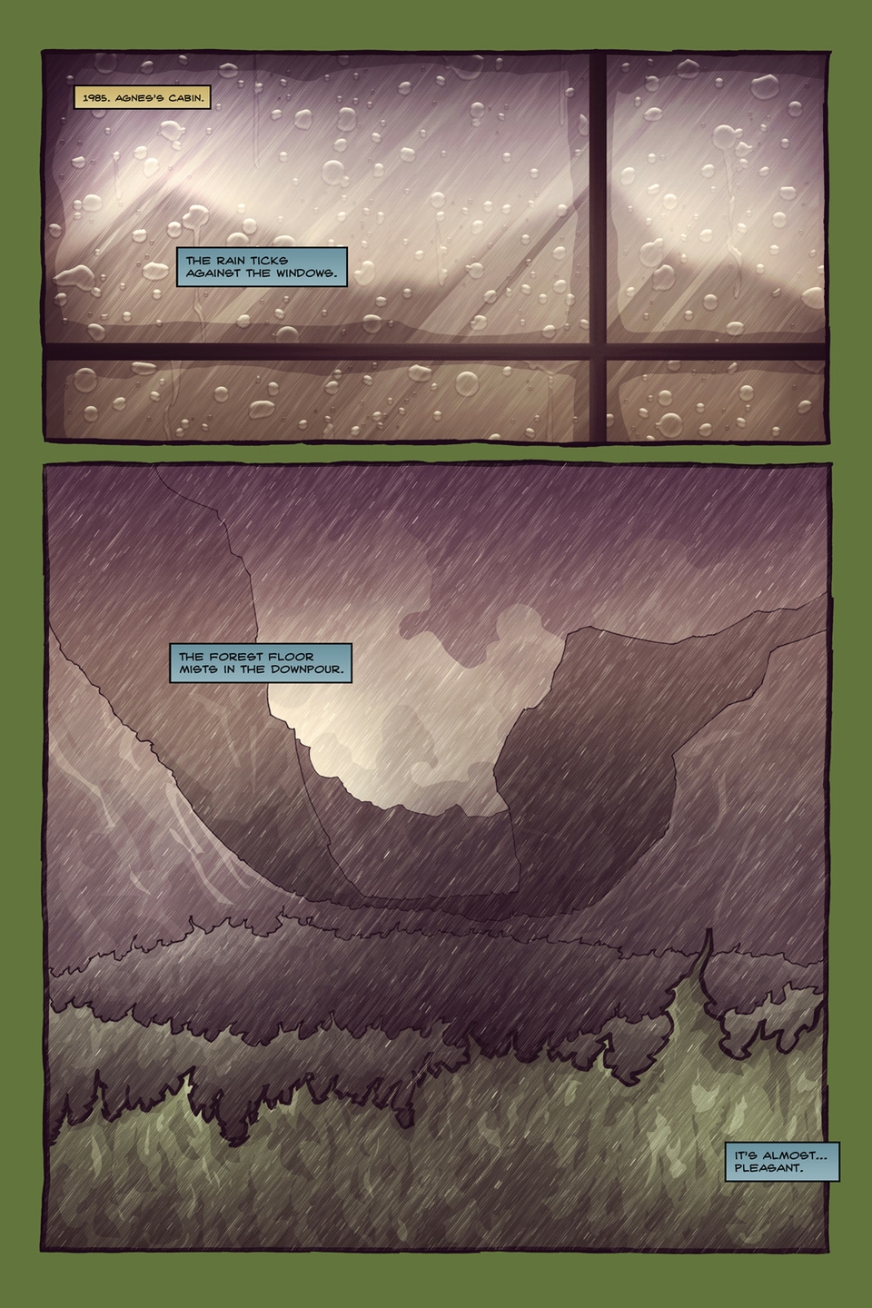 Page 53: Cabin in the woods.