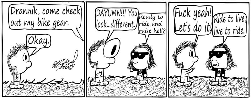 Negligence #88: Lizzep the Biker Chick
