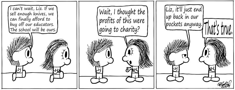 Negligence #207: We Are a Charity Case